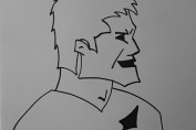 Richie McCaw - sketched by Make Lemonade NZ